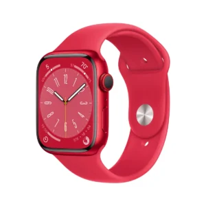 Apple Watch Series 8 GPS 45mm (PRODUCT)RED Aluminium Case with (PRODUCT)RED Sport Band - Regular